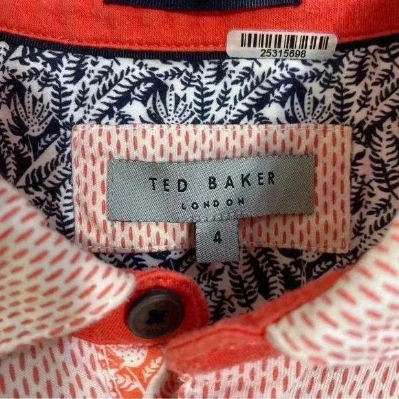 Ted Baker polo and button down shirts size 4 medium - Picture 4 of 8